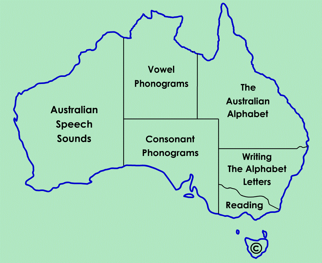 Australia Map Outline